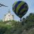 Mont St Michel et montgolfière