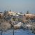 Village sous la neige