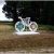 vélo en brique de verre