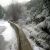 route du pas de lauzun sous la neige